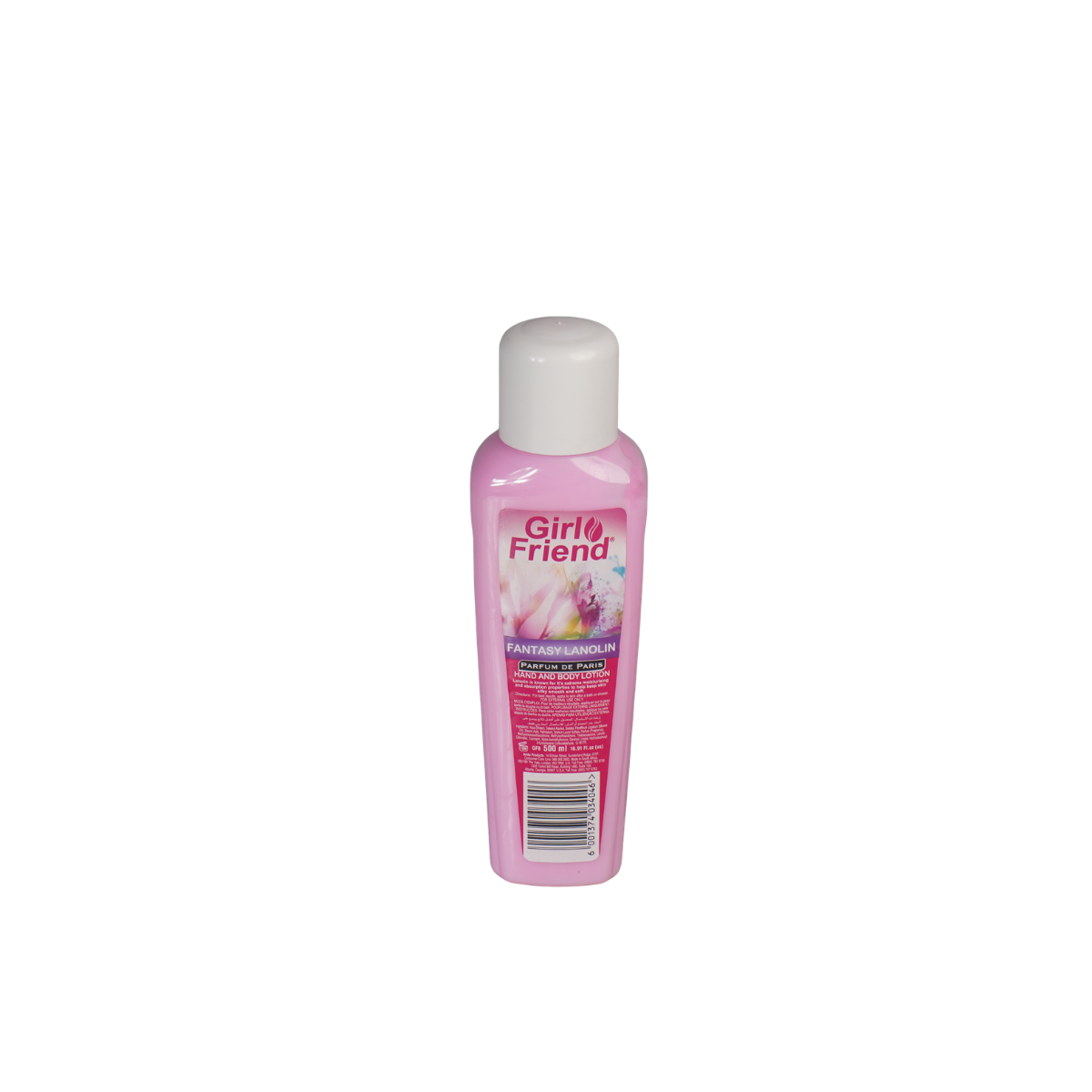 Lotion Girl Friend Moisturising Réf:Gf8 500 Ml Ct/24
