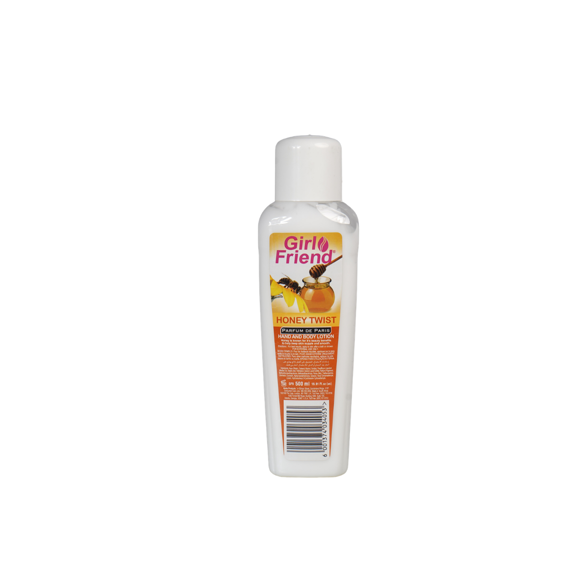 Lotion Girl Friend Honey Fruist Réf:Gf9 500Ml Ct/24