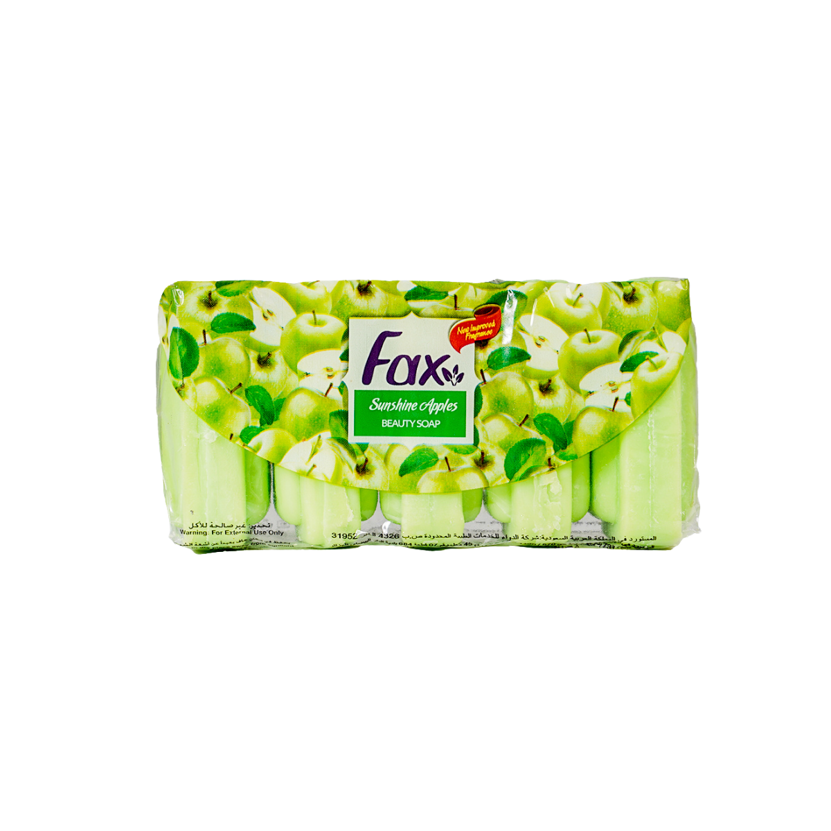 Savon Fax Ecopack 60Gr Ct/24=Paquet/5 Apple