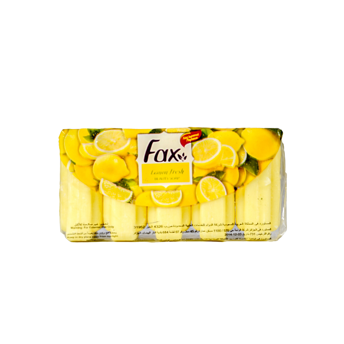 Savon Fax Ecopack 60Gr Ct/24=Paquet/5 Lemon
