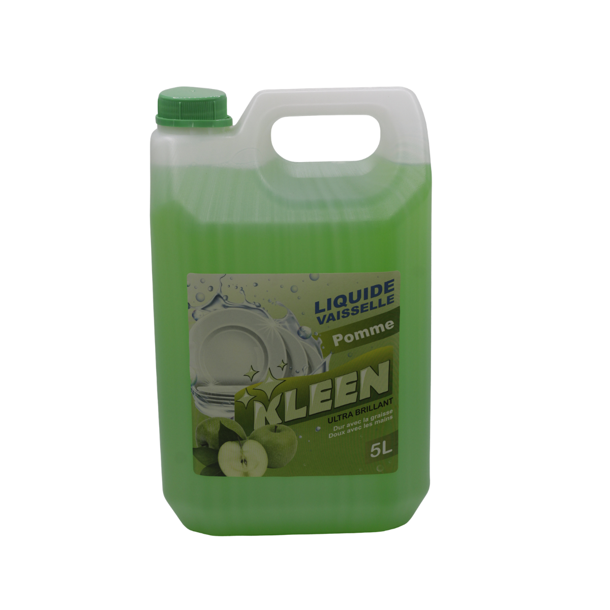 KLEEN Liquide Vaisselle Pomme 5L Ct/4