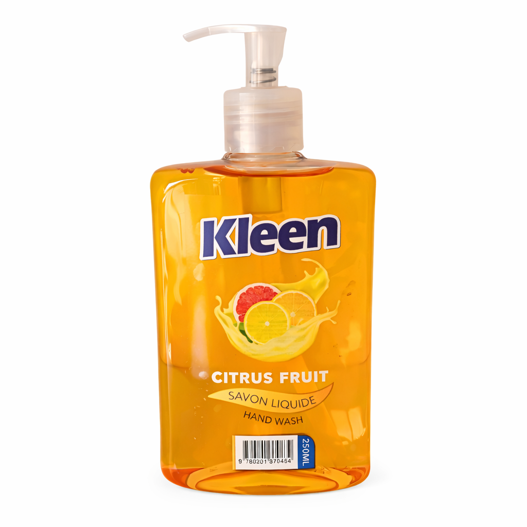 Kleen Savon Liquide Citrus Fruits 250 ML Ct/20