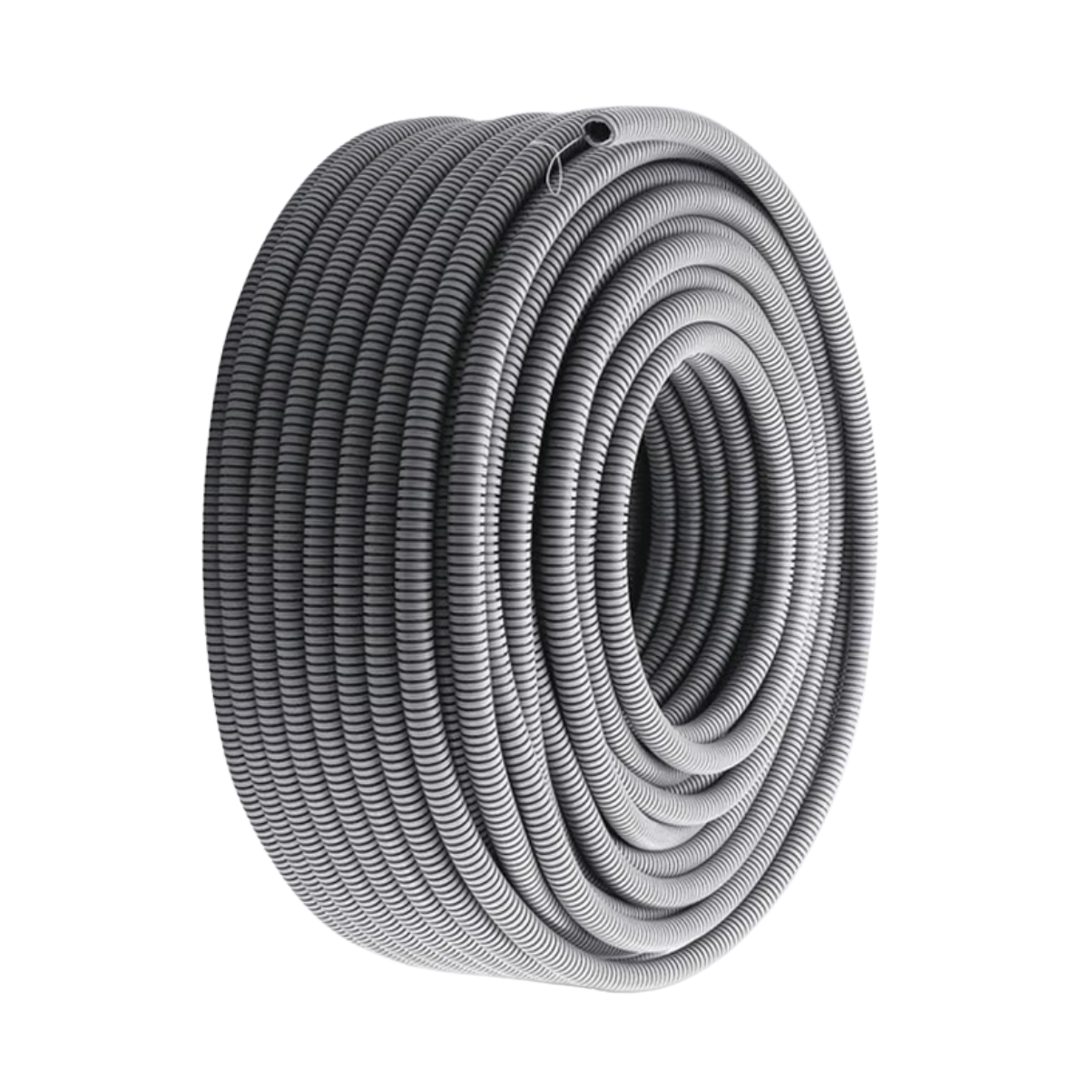 Gaine Annelee 25 X 50 M Electricité Grise