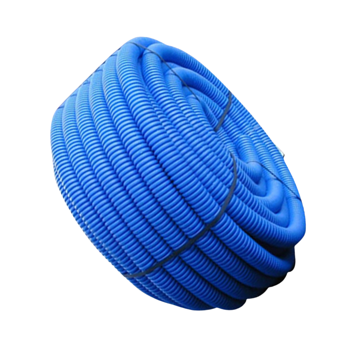 Gaine Annelee 25X100M Plomberie Bleue