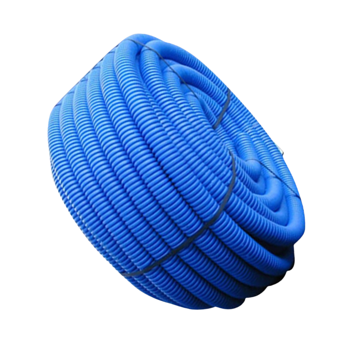 Gaine Annelee 25X50M Plomberie Bleue