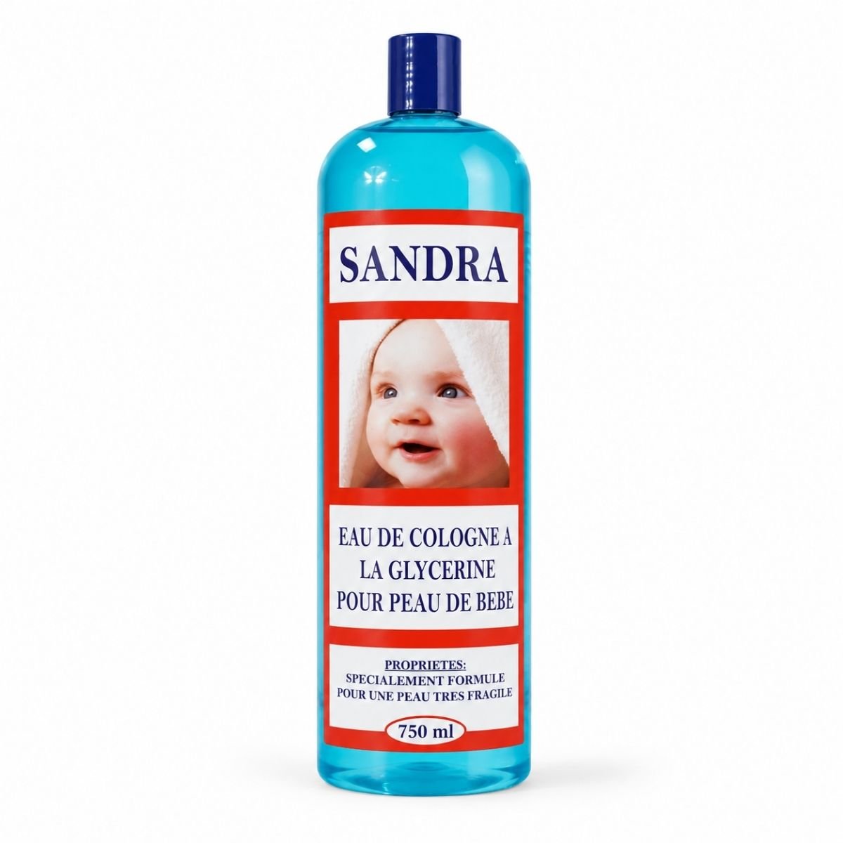 Edc Sandra Bb Bleu 750Ml- Ct/16