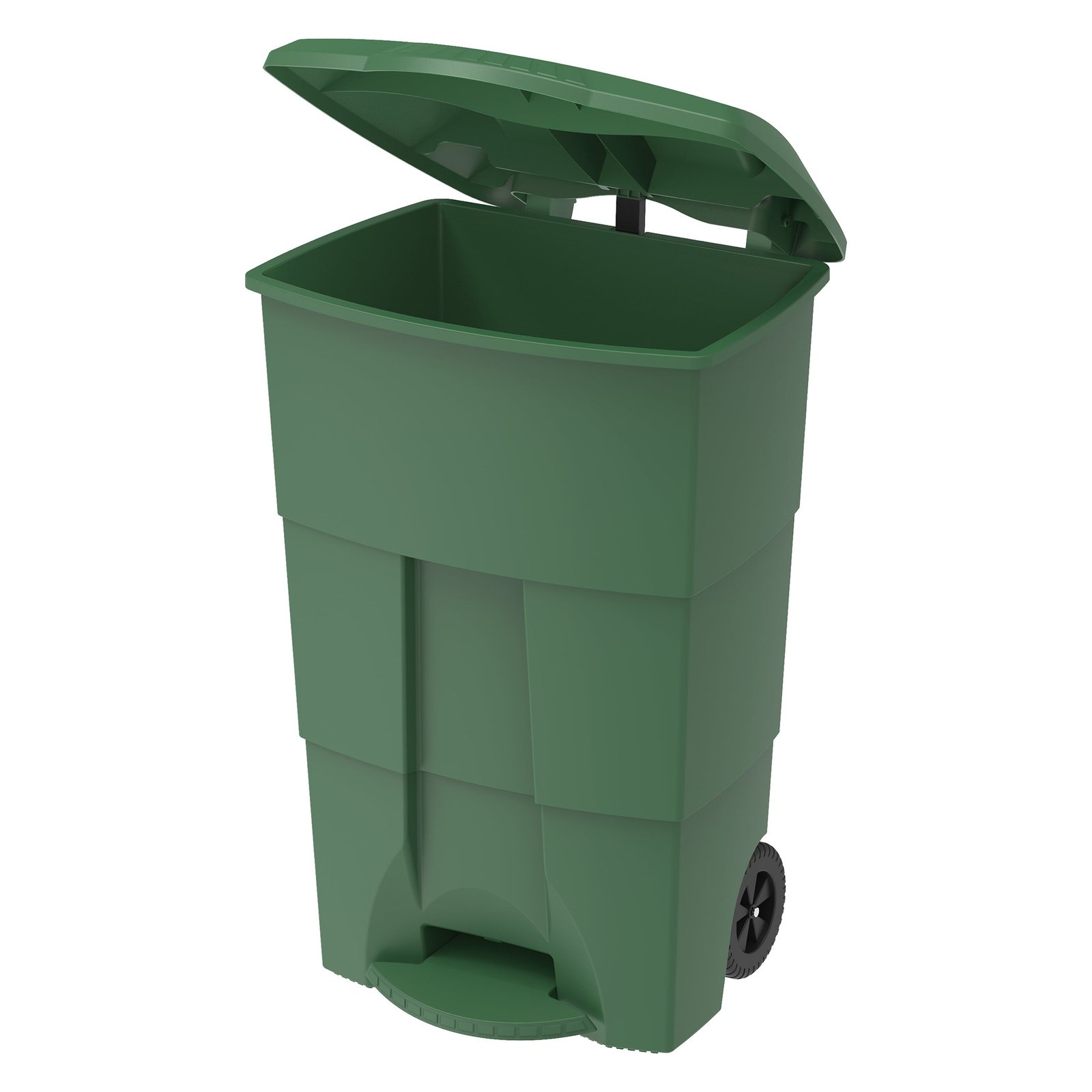 Poubelle a pedale 100 L avec roues