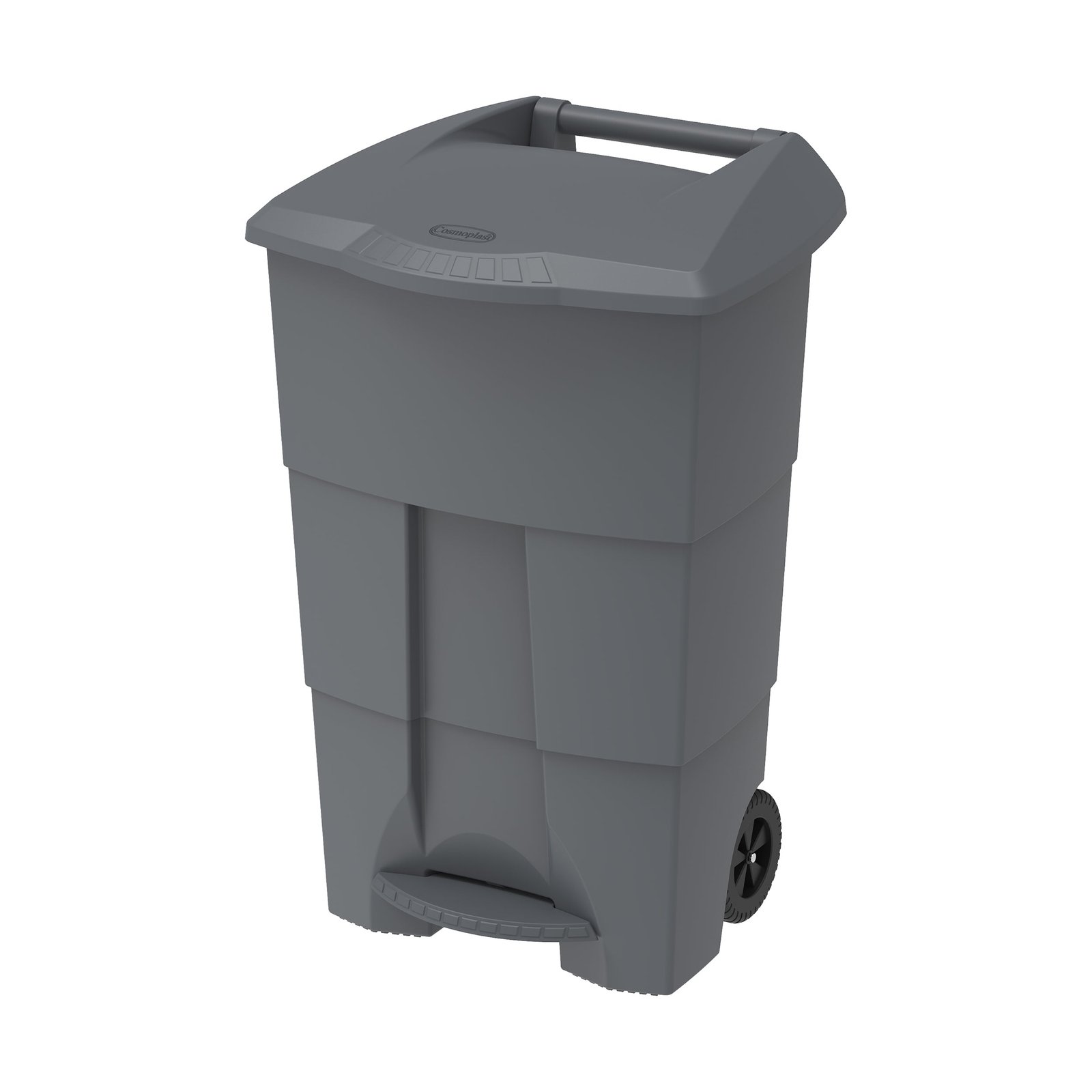 Poubelle a pedale 125 L avec roues